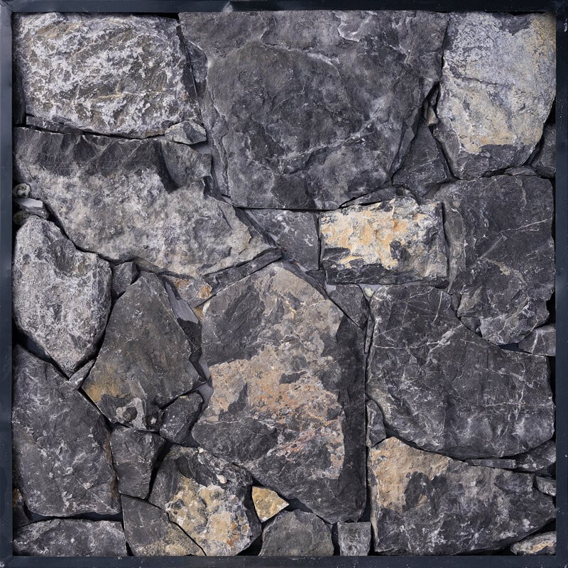 Pierres Sèches - Parement mural - TOROS BLACK