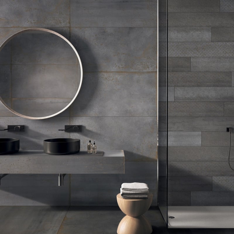 Grès cérame - OXIDE - Steel