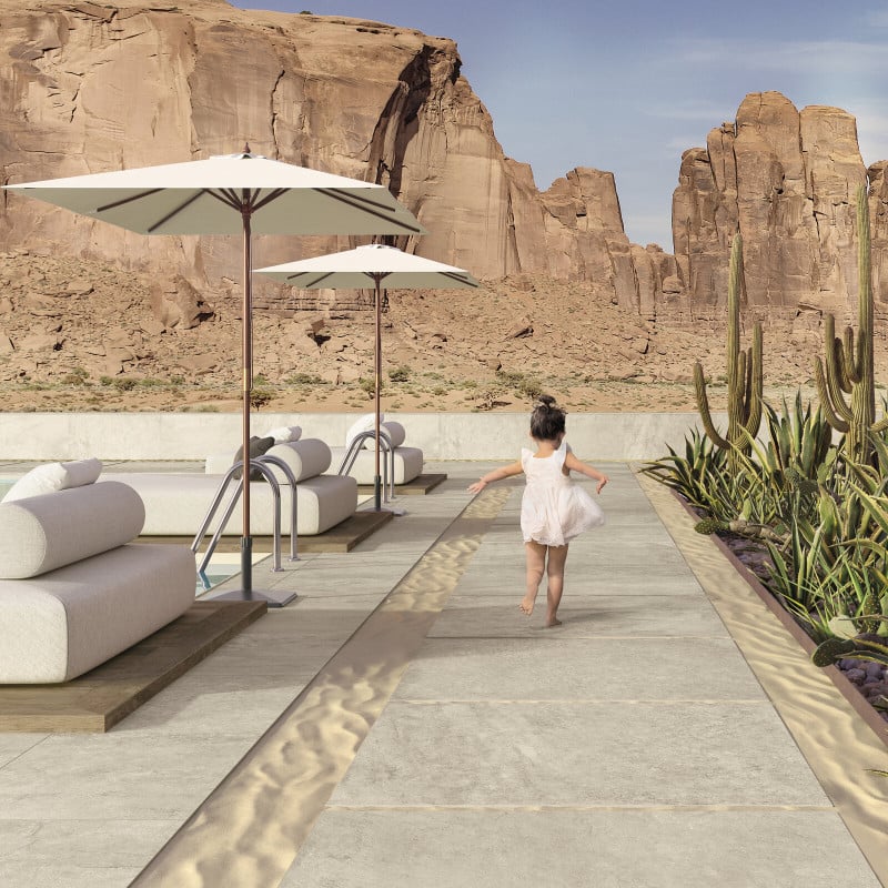 Grès cérame - LAVAREDO 2 - Beige