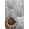 Carrelage Travertin Rustique - Silver - 40x60 cm 