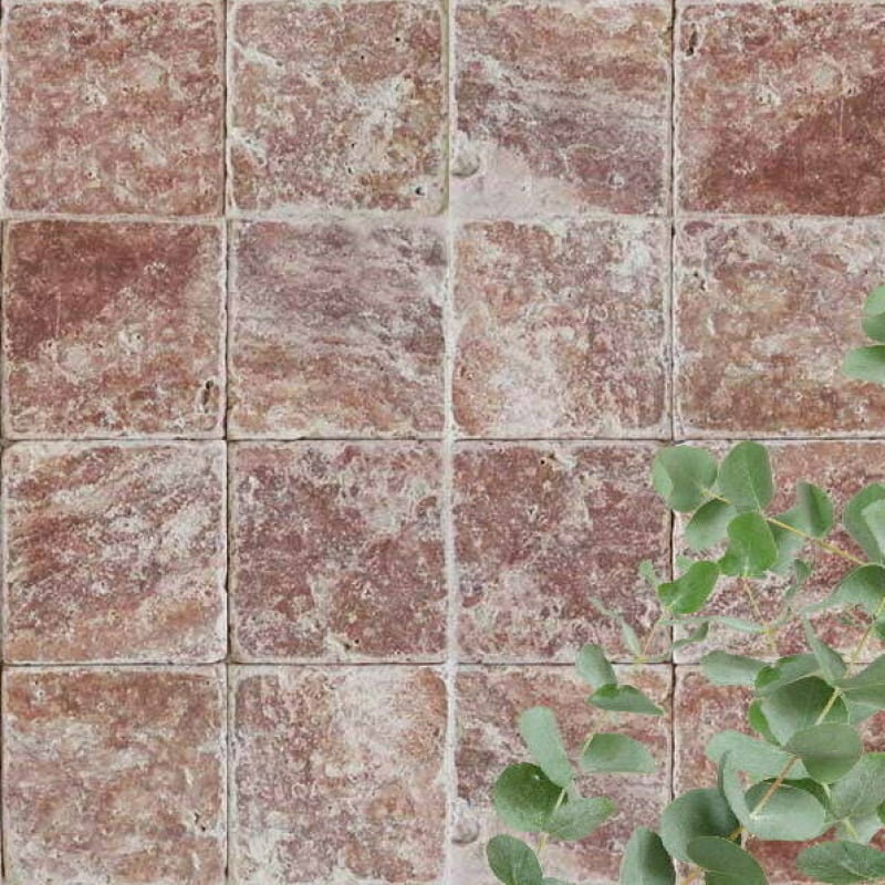 Faïence Travertin 1er Choix - Rose