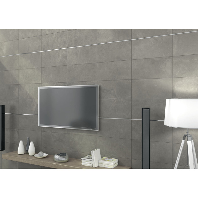 Grès cérame - KOMPACT - DARK GREY