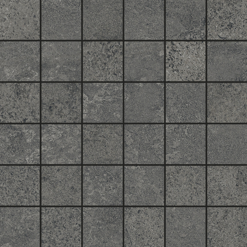 Grès cérame - URBAN STONE - ANTHRACITE Mosaïque 30x30