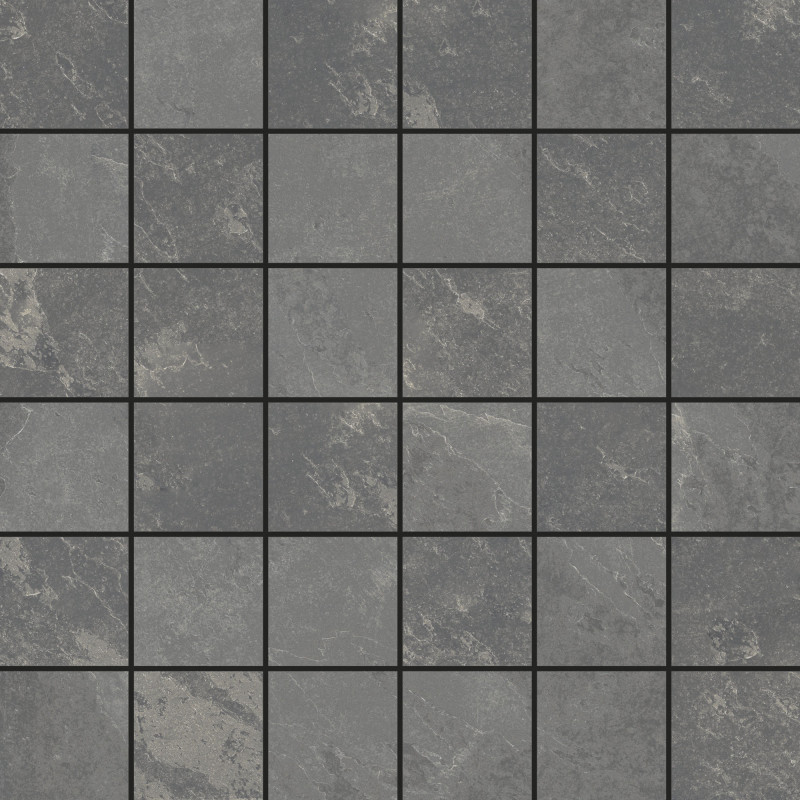 Grès cérame - MUSTANG SLATE - LIGHT GREY Mosaïque 30x30