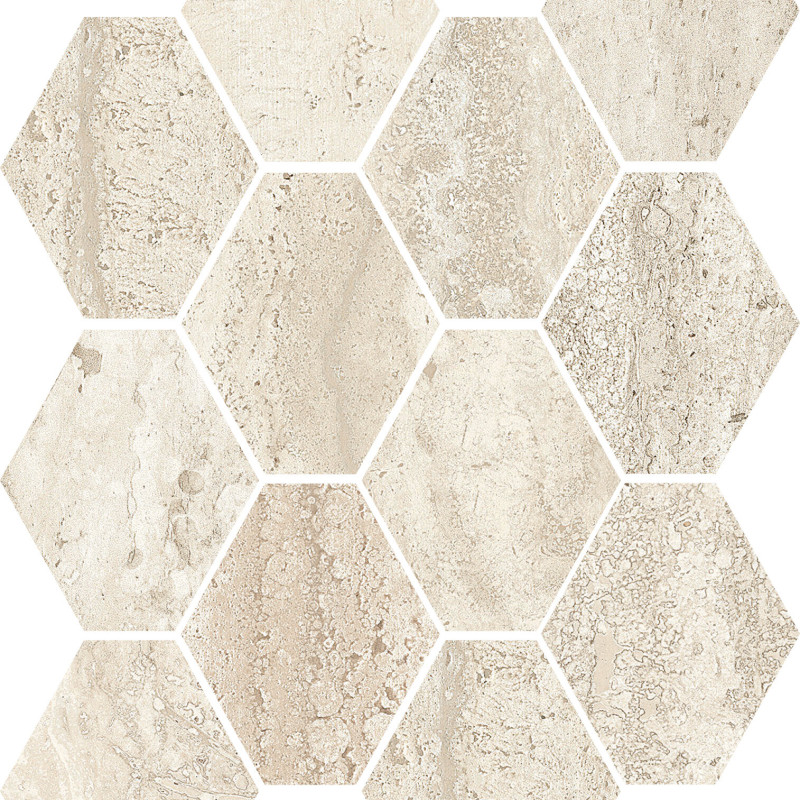 Grès cérame - TIBUR STONE - Classico Hexagon
