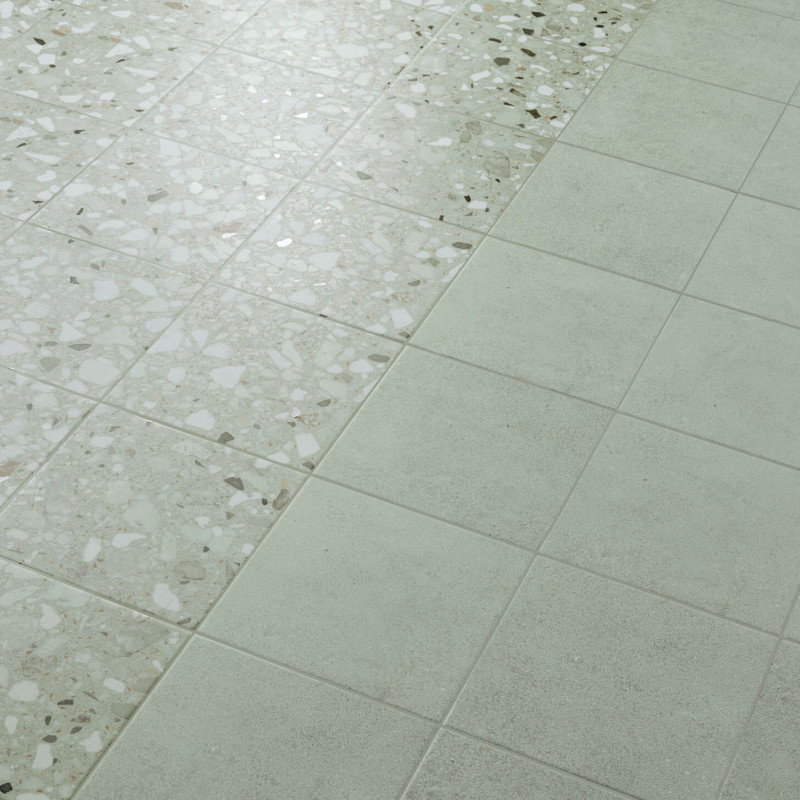Grès émaillé - DANDY Green - DANDY TERRAZZO Green