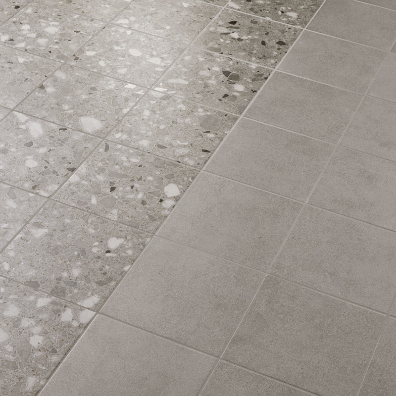 Grès émaillé - DANDY Grey - DANDY TERRAZZO Grey