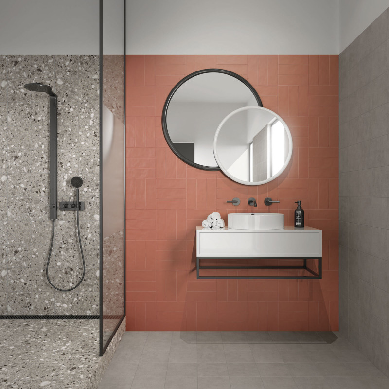 Grès émaillé - DANDY Grey - DANDY TERRAZZO Grey