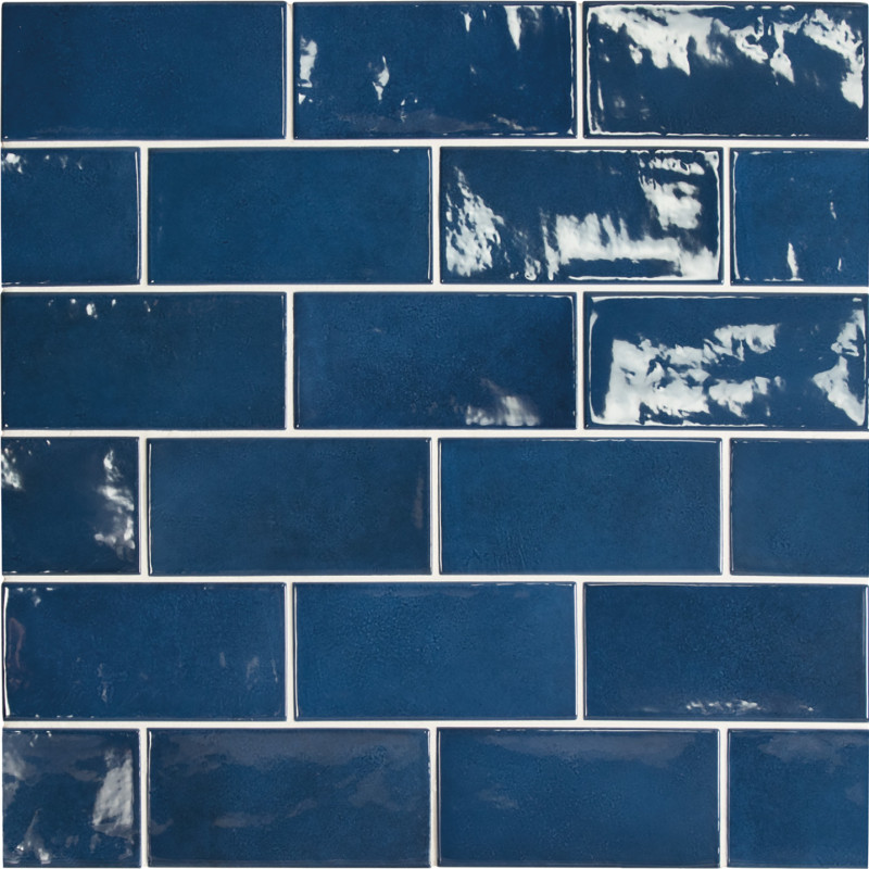 Faïence - VILLAGE ROYAL BLUE 6.5X13.2