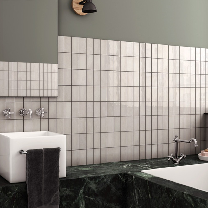 Faïence - VILLAGE SILVER MIST 6.5X13.2