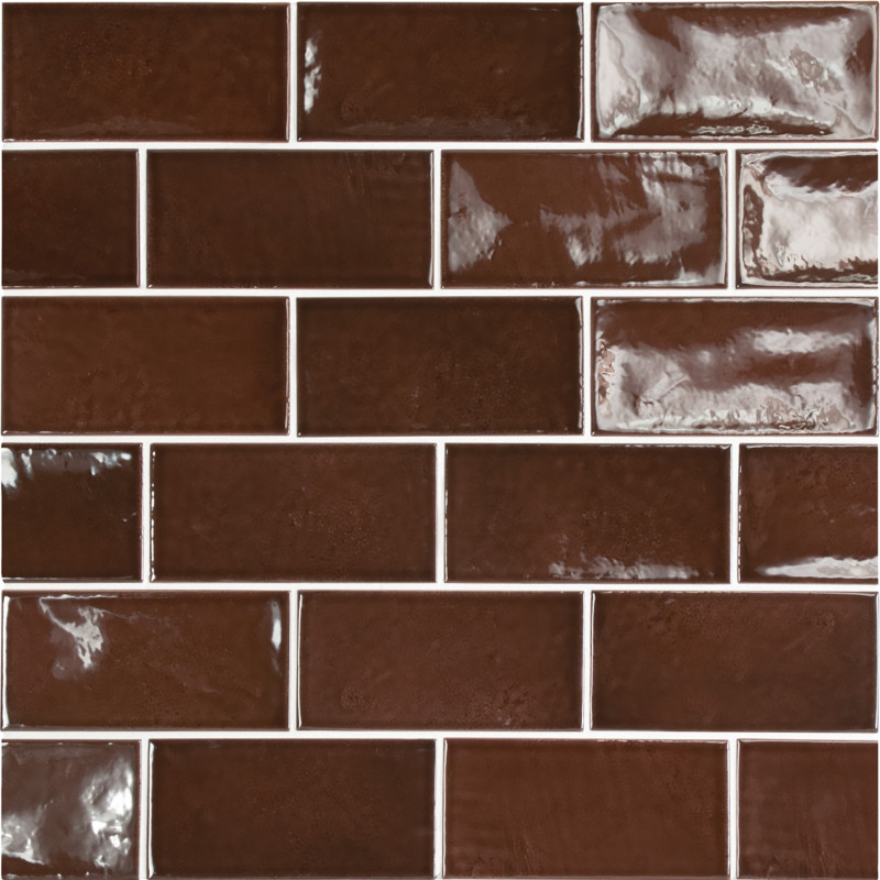 Faïence - VILLAGE WALNUT BROWN 6.5X13.2