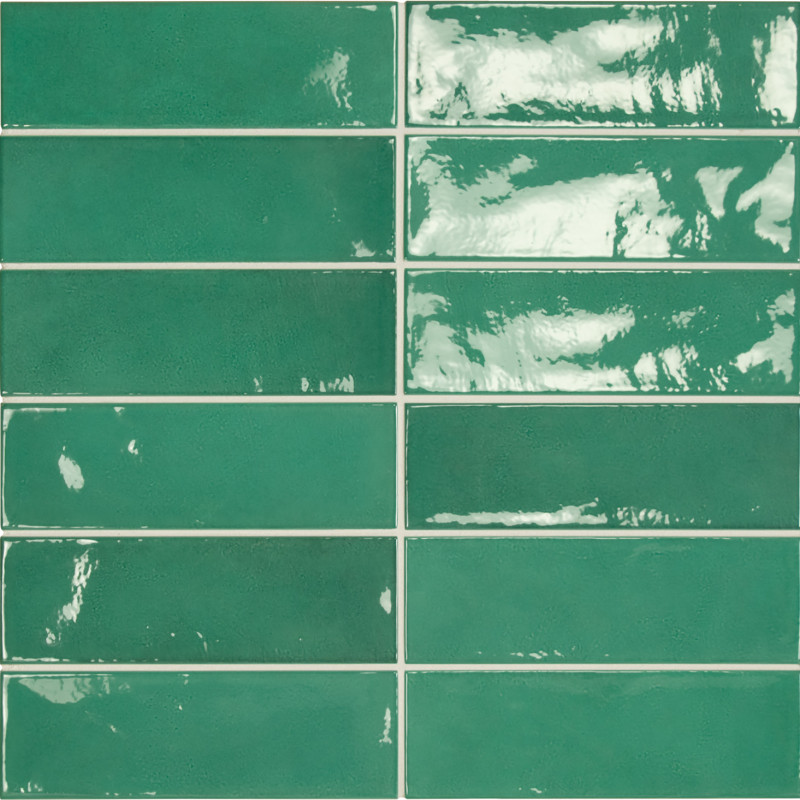 Faïence - VILLAGE ESMERALD GREEN 6.5X20