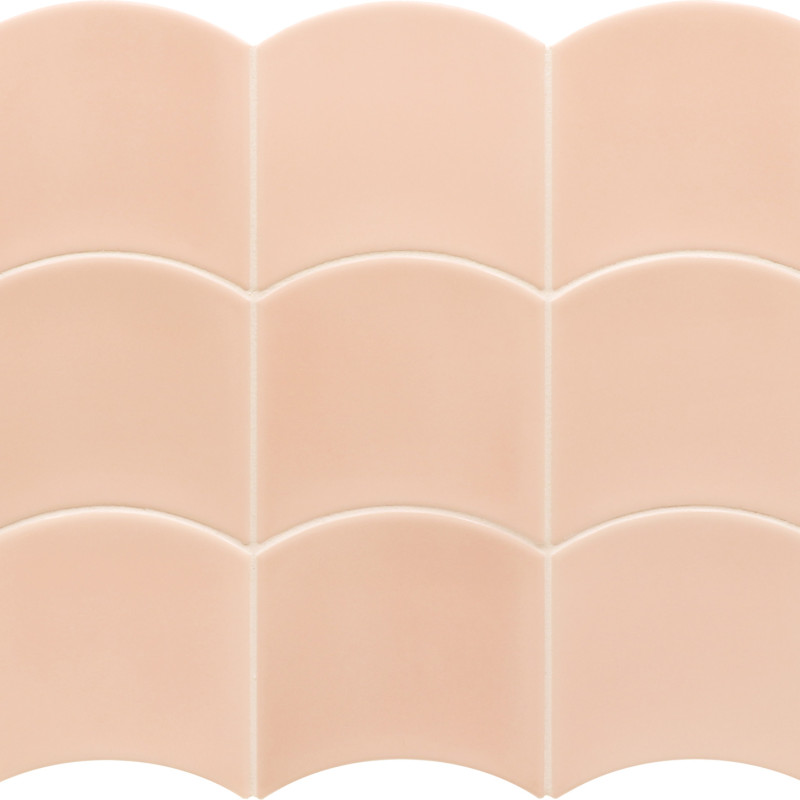 Faïence - WAVE PRIMROSE PINK 12X12WA