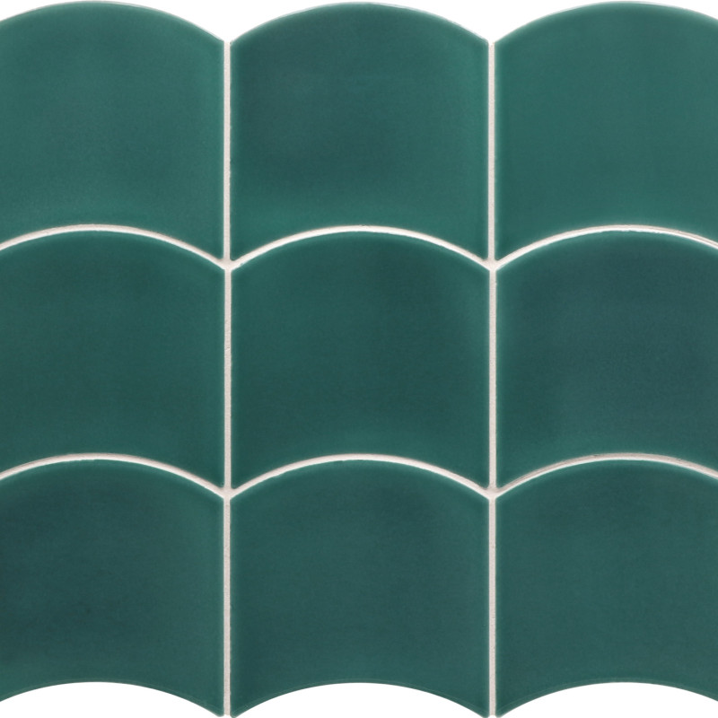 Faïence - WAVE TEAL GRASSY 12X12WA