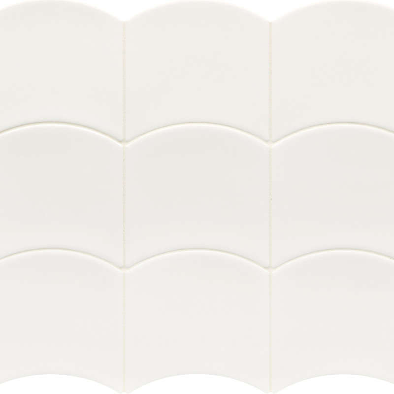 Faïence - WAVE WHITE 12X12WA