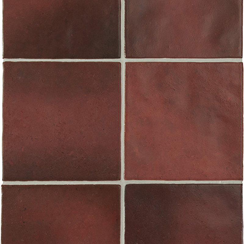 Faïence - MAGMA BURGUNDY 13.2X13.2