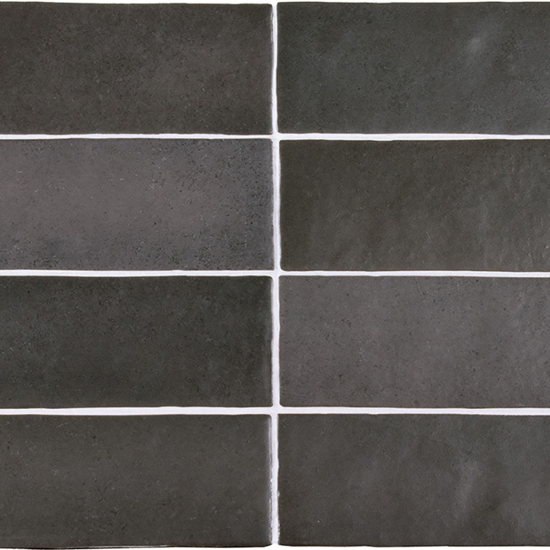 Faïence - MAGMA BLACK COAL 6.5X20