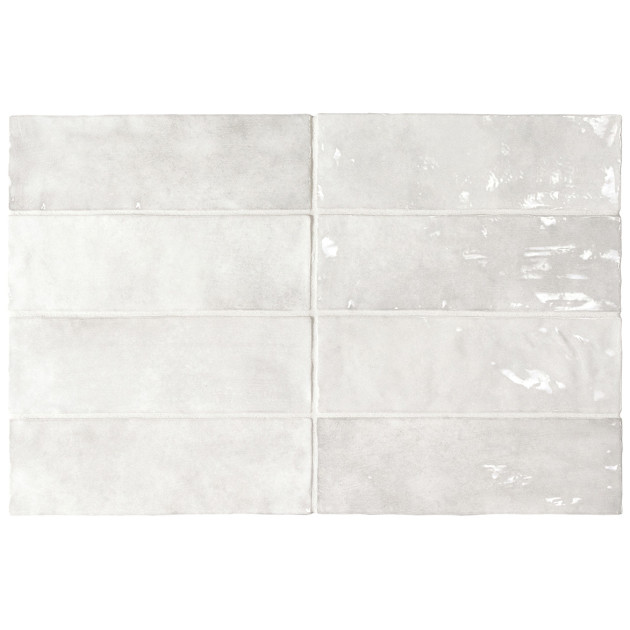 Faïence - LA RIVIERA GRIS NUAGE 6.5X20