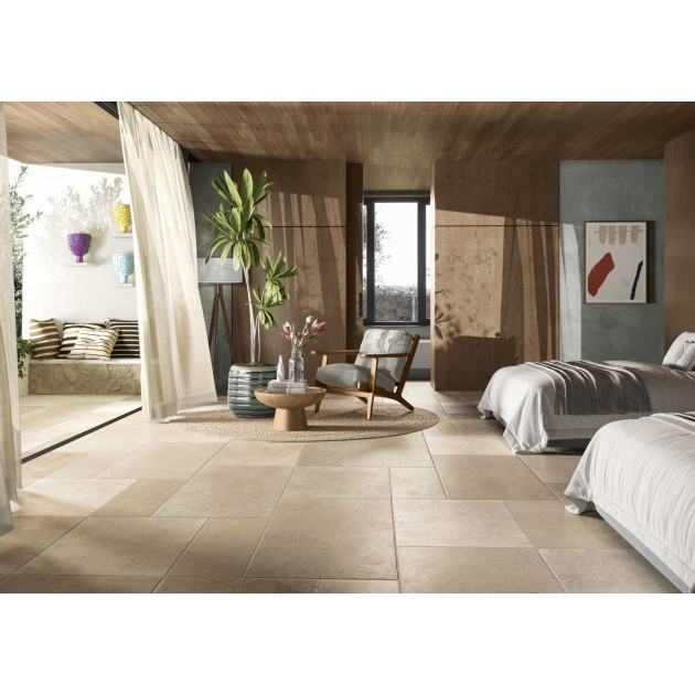 Chantilly Blanc 60x60 Chipped Ret - NAT