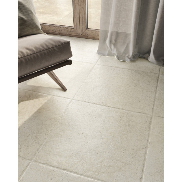 Chantilly Blanc 60x60 Chipped Ret - NAT