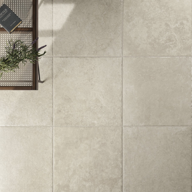 Chantilly Blanc 60x60 Chipped Ret - NAT