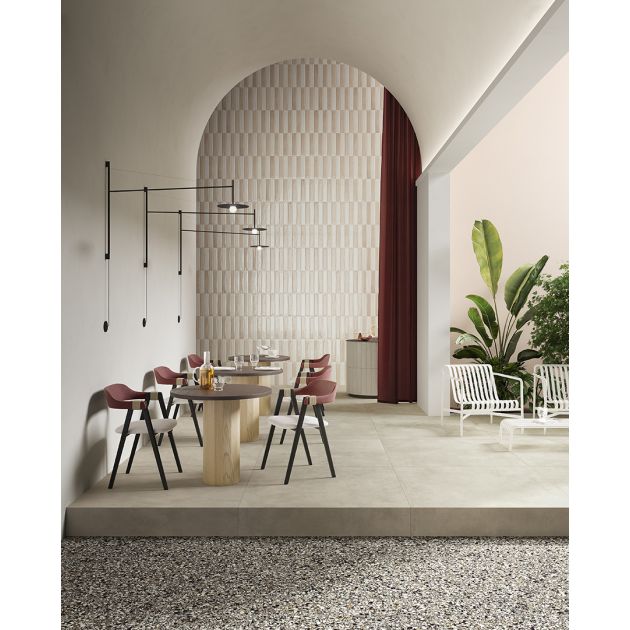 Carrelage Effet Béton TIMELINE (DC) - Beige