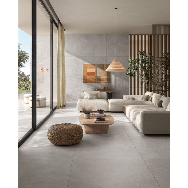 Carrelage Effet Béton TIMELINE (DC) - Silver