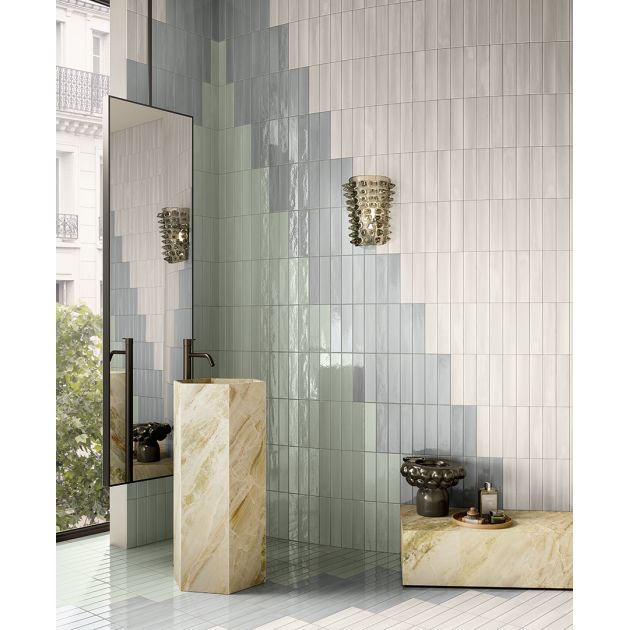 Carrelage Effet Déco GHIACCIOLI (DC) - Panna - Lattementa - Anice