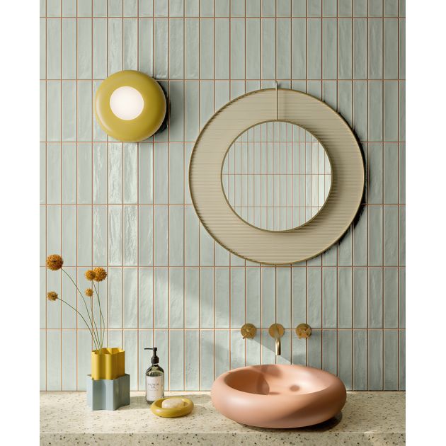 Carrelage Effet Déco GHIACCIOLI (DC) - Panna - Limone