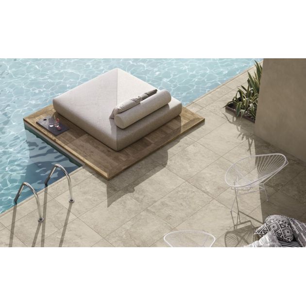 Carrelage Effet Pierre LAVAREDO 2 (DC) - Beige