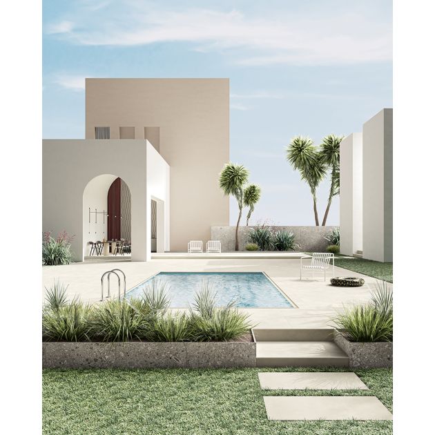Carrelage Effet Pierre TIMELINE 2 (DC) - White