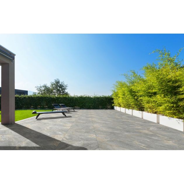 Carrelage Effet Pierre QUARTZ 2 (DC) - Grigio