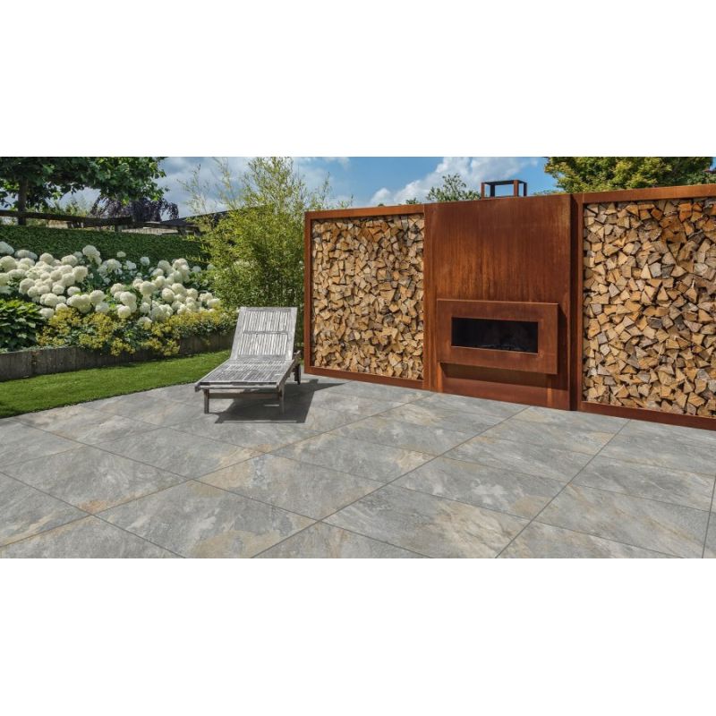 Carrelage Effet Pierre QUARTZ 2 (DC) - Grigio
