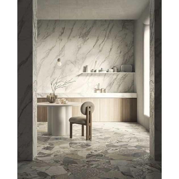 Carrelage Effet Marbre MARBLE EDITION DINAMIKA (DC) - Van gogh white