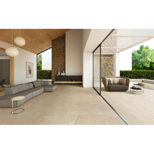 Carrelage Effet Pierre GARDENA (DC) - Beige