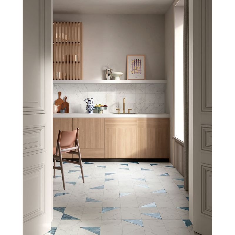 Carrelage Effet Marbre DIMORE (DC) - Statuario
