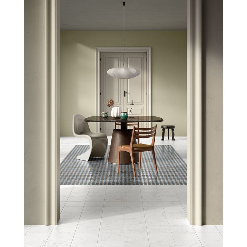 Carrelage Effet Marbre DIMORE (DC) - Statuario - Dimora Floriana Marrone Imperiale
