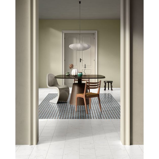 Carrelage Effet Marbre DIMORE (DC) - Statuario - Dimora Floriana Marrone Imperiale
