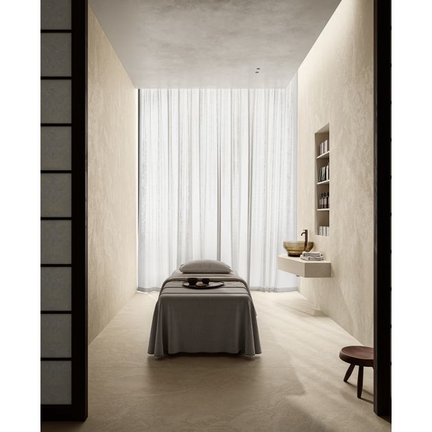 Carrelage Effet Pierre DINAMIKA (DC) - Alabastrino Pure Cross Cut