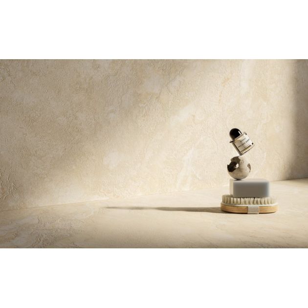 Carrelage Effet Pierre DINAMIKA (DC) - Alabastrino Pure Cross Cut