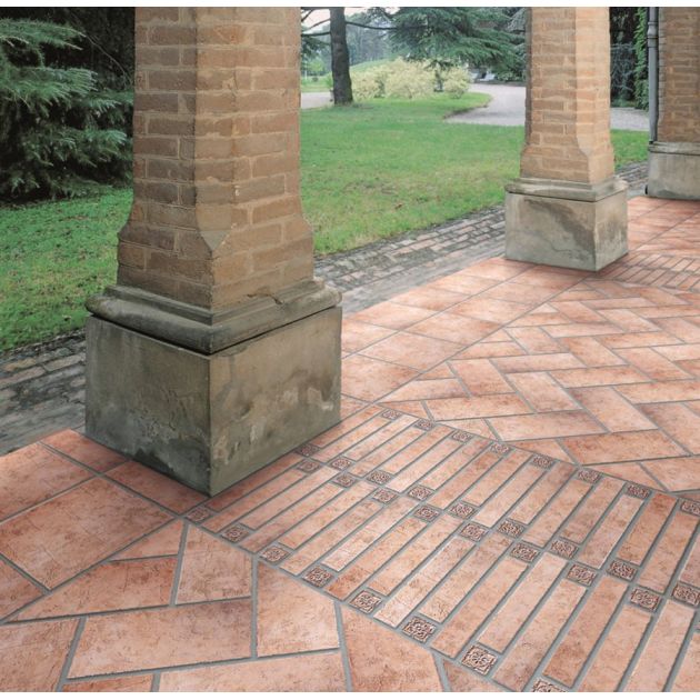 Carrelage Effet Pierre CARPEGNA (DC) - Rosato