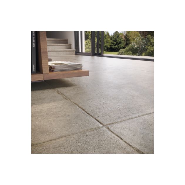 Carrelage Effet Pierre AMBOISE 2 (SI) - Grigio
