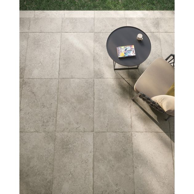 Carrelage Effet Pierre AMBOISE 2 (SI) - Grigio