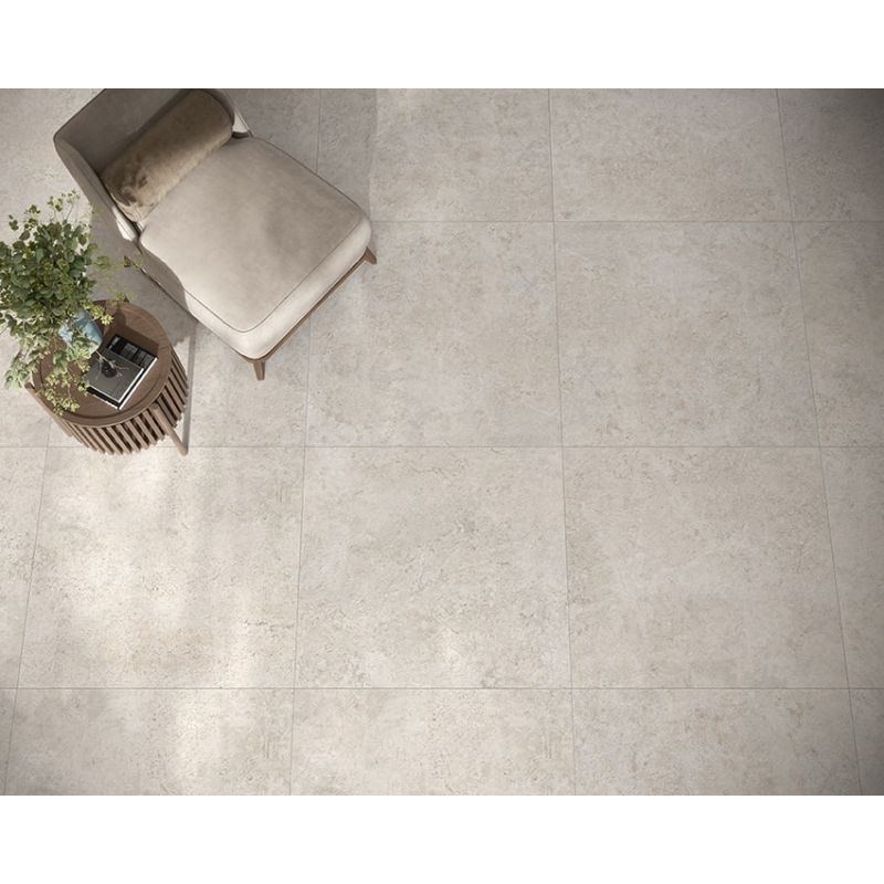Carrelage Effet Pierre AMBOISE 2 (SI) - Bianco