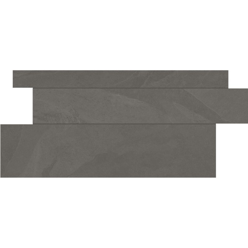 Carrelage Effet Pierre BRAZILIAN SLATE (US) - Plank elephent grey