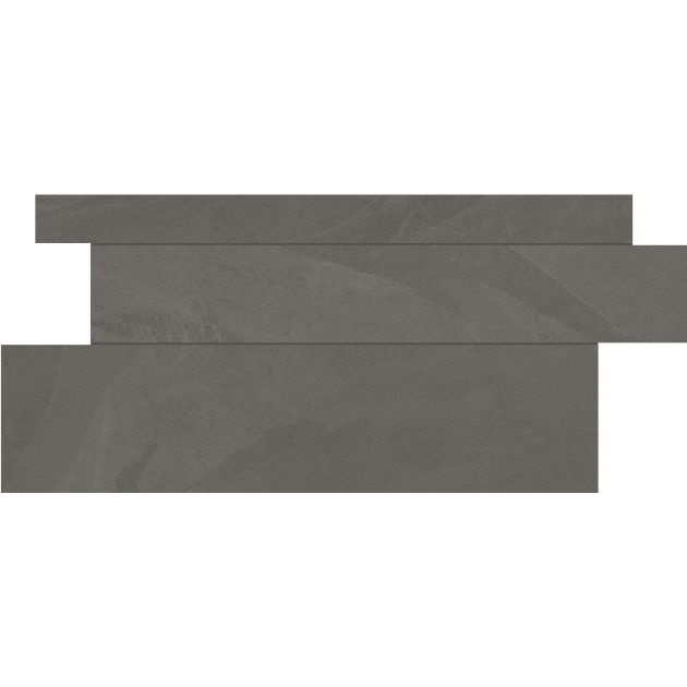 Carrelage Effet Pierre BRAZILIAN SLATE (US) - Plank elephent grey