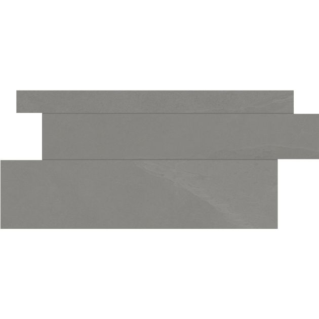 Carrelage Effet Pierre BRAZILIAN SLATE (US) - Plank silk grey