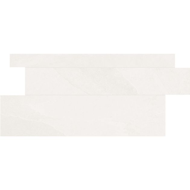 Carrelage Effet Pierre BRAZILIAN SLATE (US) - Plank oxford white