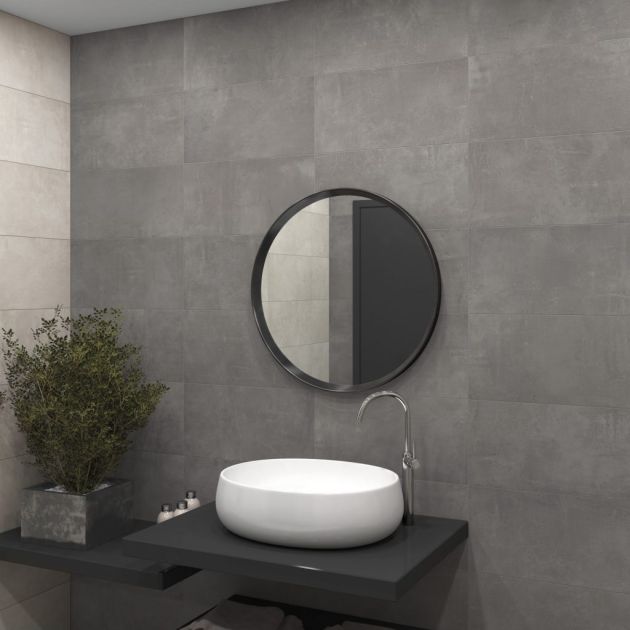 Carrelage Effet Béton ALPE (AL) - Anthracite