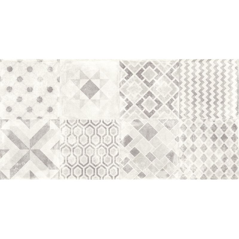 Carrelage Effet Béton ALPE (AL) - Decor Hidra Grey 30x60